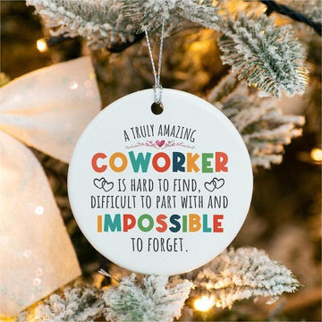 š„°TO-COWORKERšEmotional Support Ornament Gift