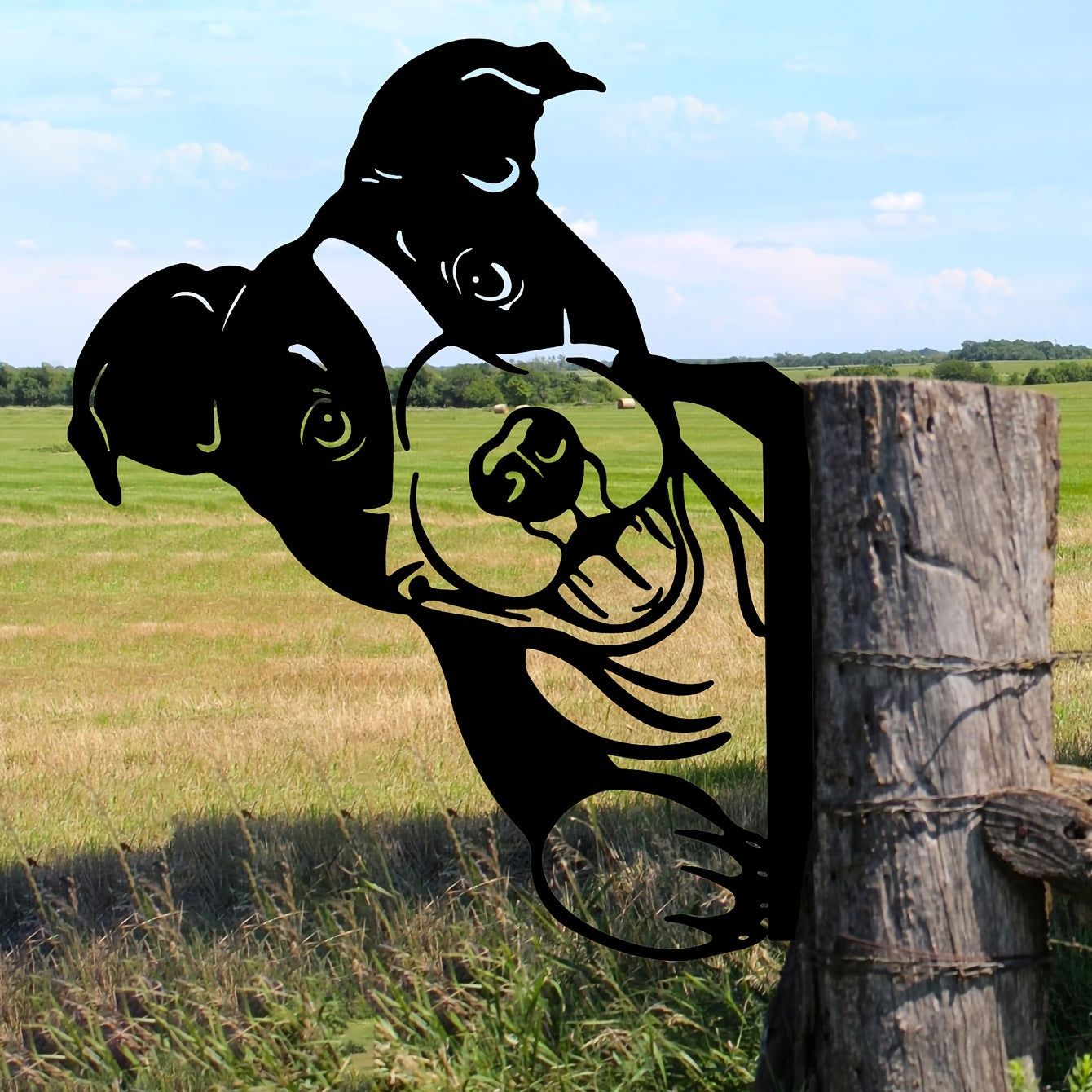 🔥HOT SALE🔥-😝Animal Metal Silhouette Ornament