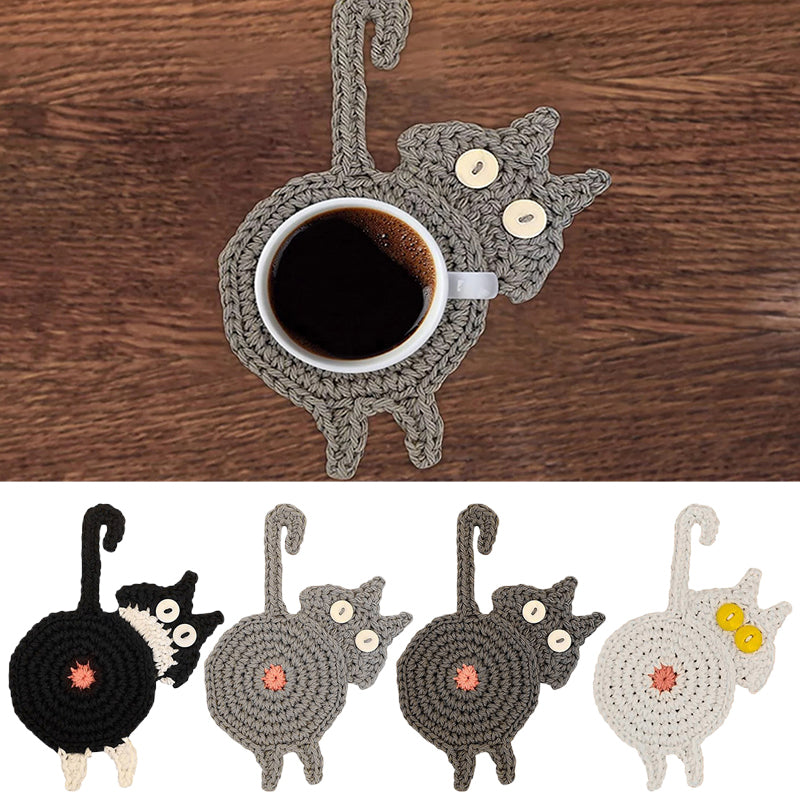 😻Hot Sale🐱Cat Butt Coasters🔥