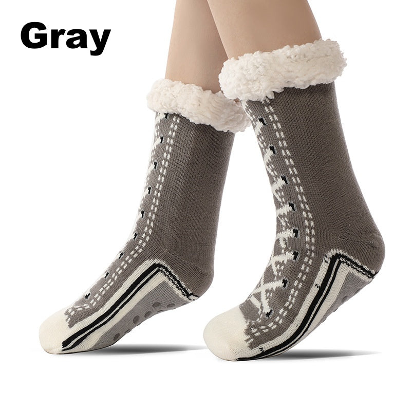 🔥CHRISTMAS HOT SALE🔥Ultra-thick Cashmere Slipper Home Socks