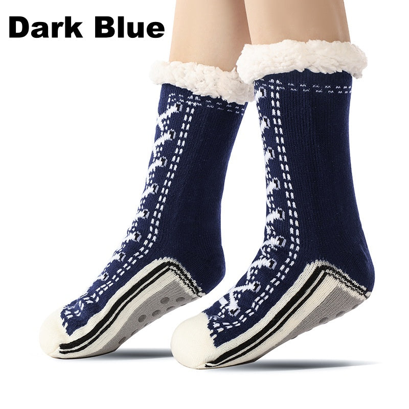 🔥CHRISTMAS HOT SALE🔥Ultra-thick Cashmere Slipper Home Socks