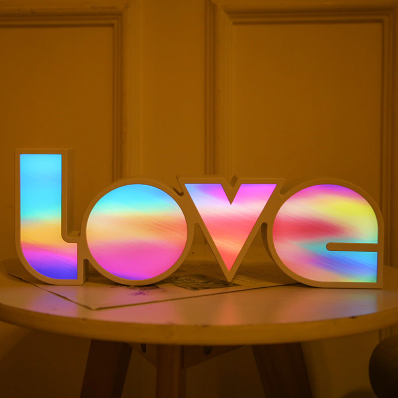 Fantasy Alphabet Night Light - A Gift Full Of Love