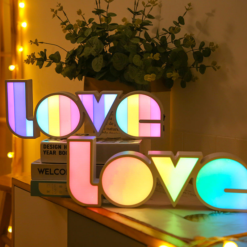 Fantasy Alphabet Night Light - A Gift Full Of Love