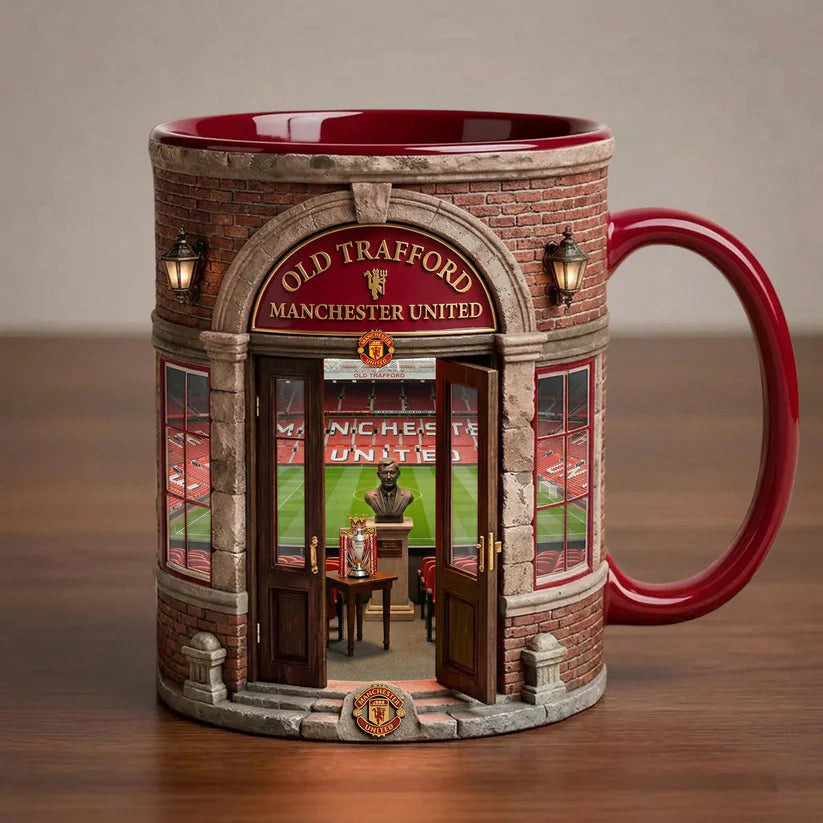 Old Trafford Stadium Entrance Collector’s Mug