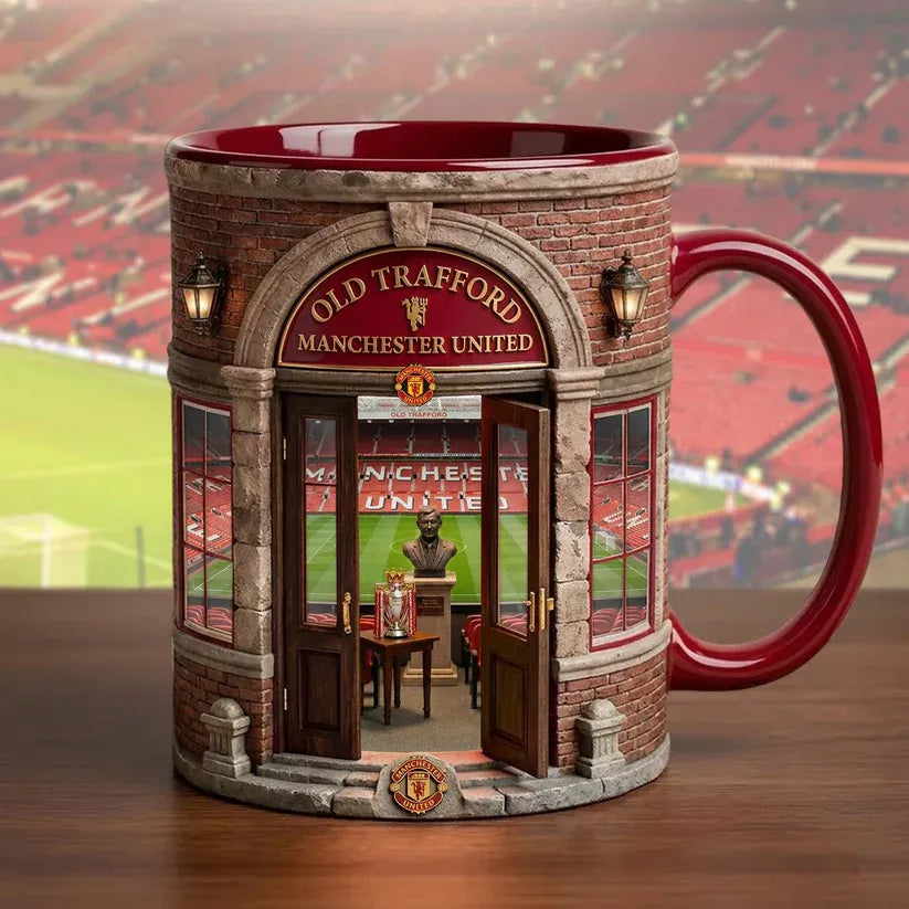 Old Trafford Stadium Entrance Collector’s Mug