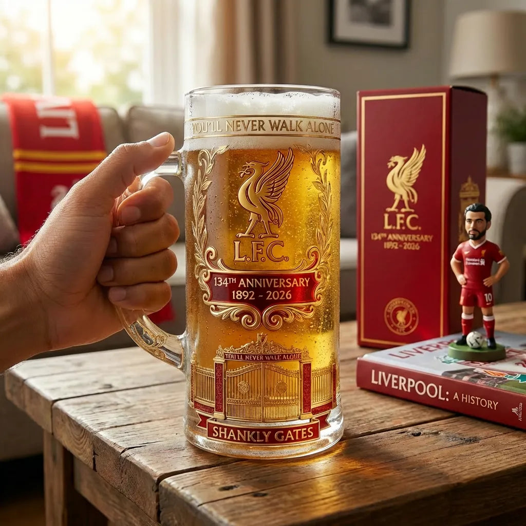 🏆 L.F.C. 134th Anniversary Commemorative Beer Stein (1892–2026)