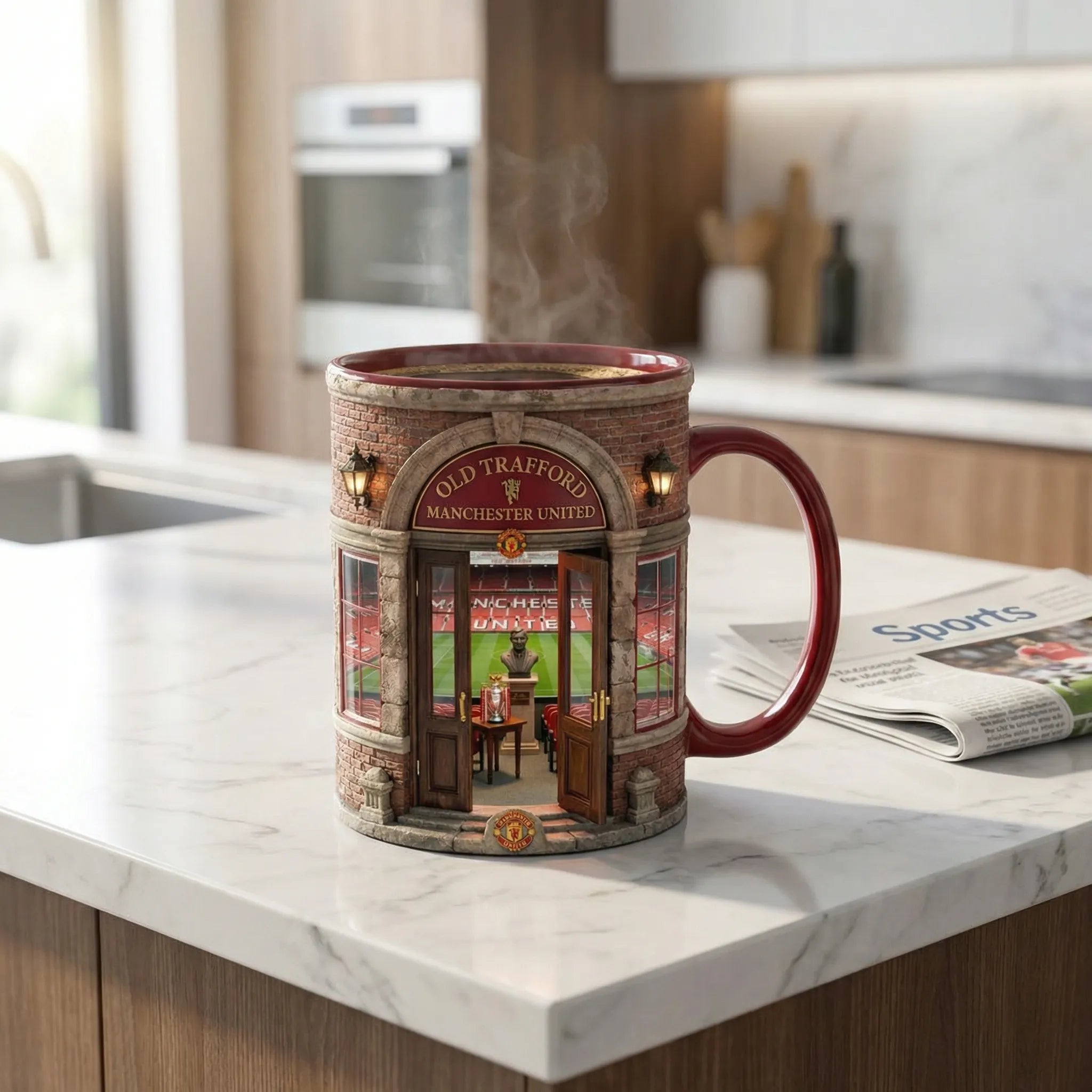 Old Trafford Stadium Entrance Collector’s Mug