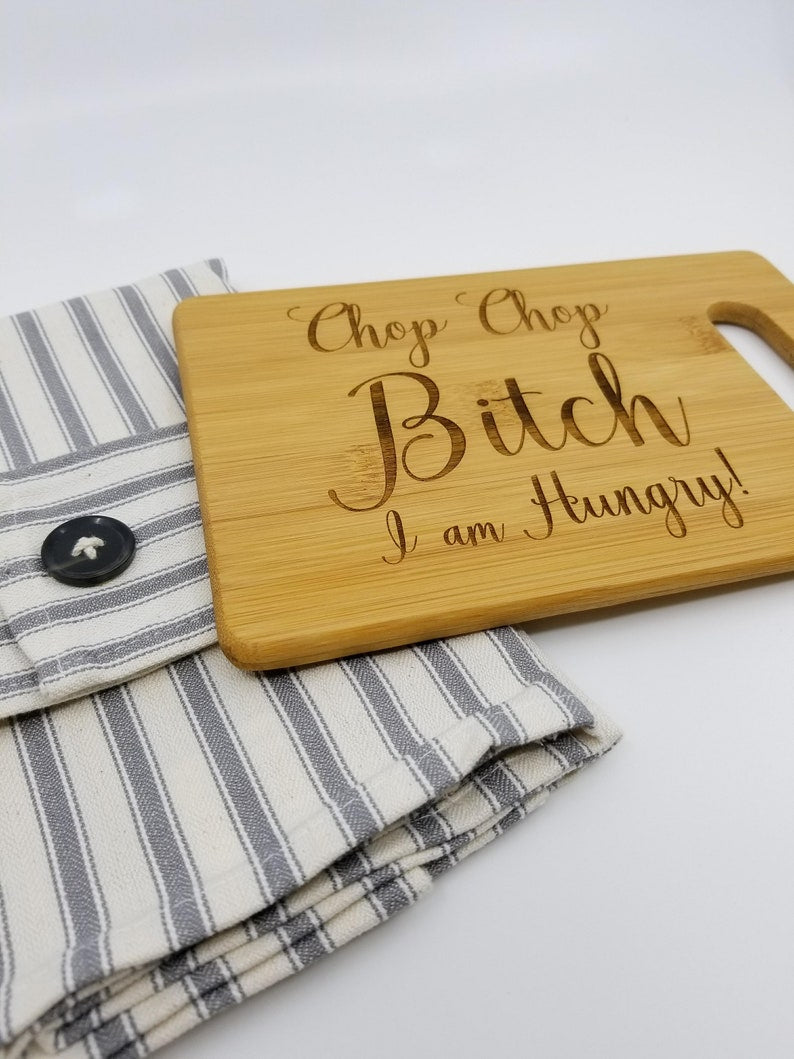 🎁Chop Chop Bitch - Funny Cutting Board🤣